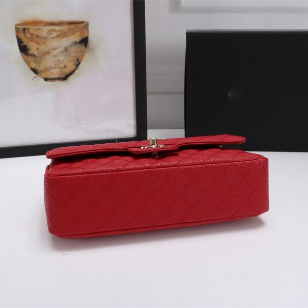 7a luxury designer caviar cowhide shoulder bags genuine leather gold and silver han
7a luxury designer caviar cowhide shoulder bags genuine leather gold and silver han