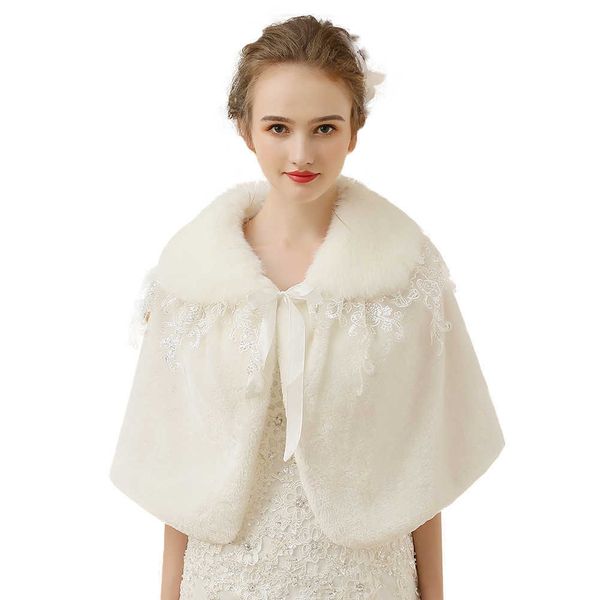 ivory faux fur shawls luxurious bridal fur shrug party ribbon tie capelet with embroidered lace, Blue;gray
ivory faux fur shawls luxurious bridal fur shrug party ribbon tie capelet with embroidered lace, Blue;gray