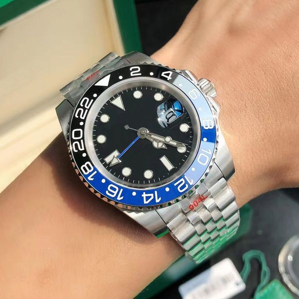 9 styles mens watches luxury watch gmt ii-126710 batman 40mm black&blue ceramic bezel men mechanical automatic movement aaa wristwatches wat, Slivery;brown
9 styles mens watches luxury watch gmt ii-126710 batman 40mm black&blue ceramic bezel men mechanical automatic movement aaa wristwatches wat, Slivery;brown