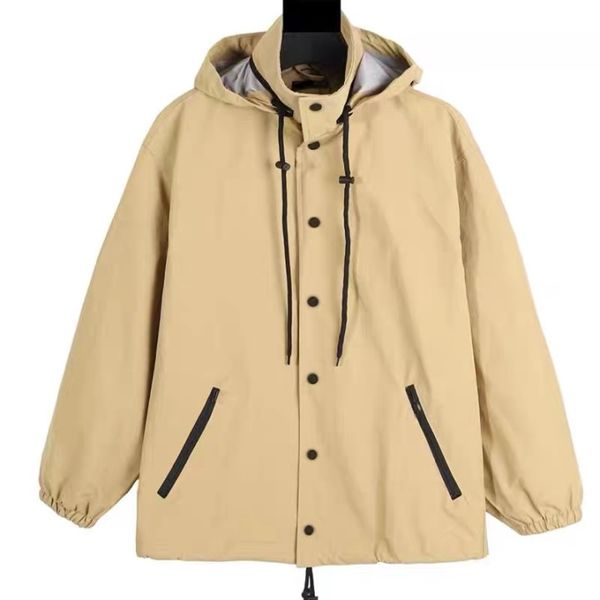 mens hooded jacket rain and wind sports rushing jacket outdoor mountaineering zipper windbreaker, Black;brown
mens hooded jacket rain and wind sports rushing jacket outdoor mountaineering zipper windbreaker, Black;brown