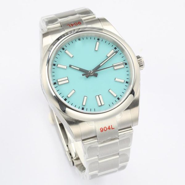 mens watch automatic winding mechanical movement 41mm ice blue luminous 7 color optional fashion business watches montre de luxe men gifts, Slivery;brown
mens watch automatic winding mechanical movement 41mm ice blue luminous 7 color optional fashion business watches montre de luxe men gifts, Slivery;brown