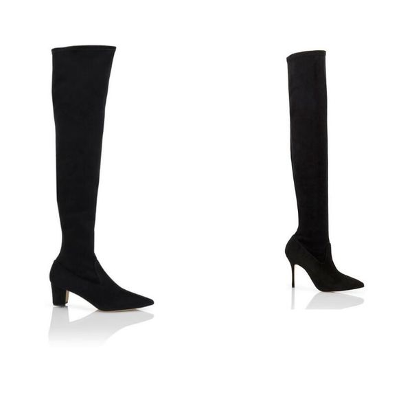 designer embellished lupasca black suede thigh high boots white black combat booty wedding party with box eu35-43
designer embellished lupasca black suede thigh high boots white black combat booty wedding party with box eu35-43