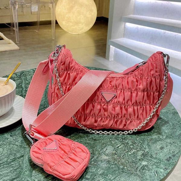 classic hobos pleated nylon waterproof bags 22cm designer shoulder crossbody bag composite pouch with coin purse 4 colors
classic hobos pleated nylon waterproof bags 22cm designer shoulder crossbody bag composite pouch with coin purse 4 colors