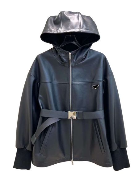 women's leather & faux designer womens jacket designer luxury winter collect waist hooded pu jackets casual fashion streets long sleeve, Black
women's leather & faux designer womens jacket designer luxury winter collect waist hooded pu jackets casual fashion streets long sleeve, Black