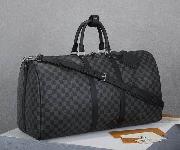 55cm leather designer louis vuitton louiseity lv viutonity men duffel bags suitcases luggage sport outdoor packs shoulder travel bags messen, Red;black
55cm leather designer louis vuitton louiseity lv viutonity men duffel bags suitcases luggage sport outdoor packs shoulder travel bags messen, Red;black