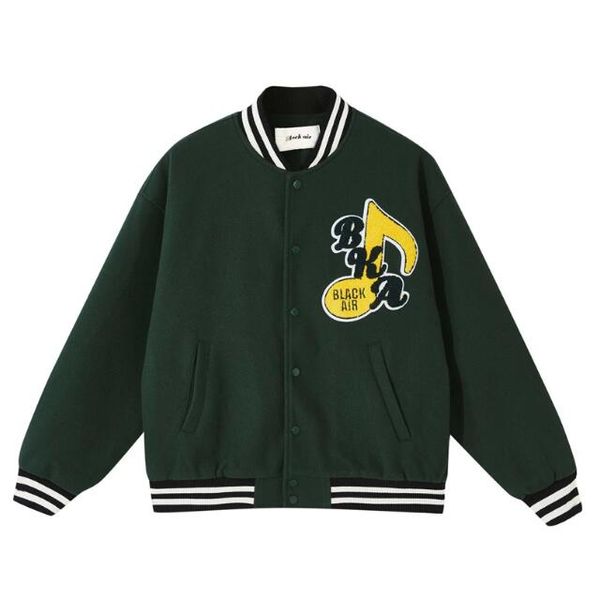 varsity baseball coat men letter embroidery fashion bomber winter thick heavy korean jacket plus size, Black;brown
varsity baseball coat men letter embroidery fashion bomber winter thick heavy korean jacket plus size, Black;brown