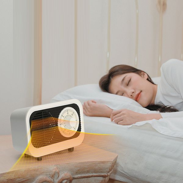 Epacket Desktop mini electric heaters household small 110V heater hot air fan portable mobile thermostatic heater
Epacket Desktop mini electric heaters household small 110V heater hot air fan portable mobile thermostatic heater