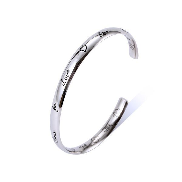 love birds and flowers bracelet bracelets bangle titanium steel designer for women men luxury jewlery gifts woman girl gold silver rose gold, Black
love birds and flowers bracelet bracelets bangle titanium steel designer for women men luxury jewlery gifts woman girl gold silver rose gold, Black