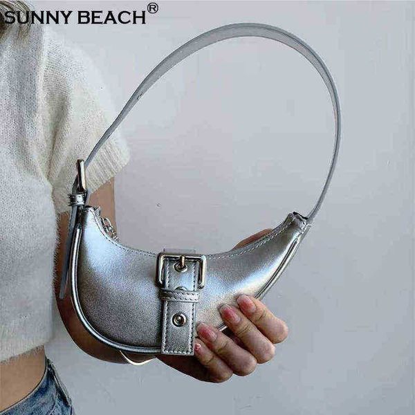 evening bags fashion handbag female shoulder bag saddle totes women buckle silver party designer purses 220623
evening bags fashion handbag female shoulder bag saddle totes women buckle silver party designer purses 220623