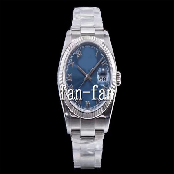 a factory wristwatch 36mm rose waterproof gold roman 18k rose gold fluted jubilee 116231 eta 3235 automatic mechanical movement men watches, Slivery;brown
a factory wristwatch 36mm rose waterproof gold roman 18k rose gold fluted jubilee 116231 eta 3235 automatic mechanical movement men watches, Slivery;brown