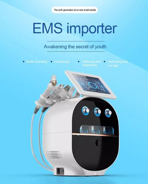 6 in 1 oxygen microdermabrasion ems diamond peel skin blackhead remover water hydro dermabrasion deep cleaning facial machine
6 in 1 oxygen microdermabrasion ems diamond peel skin blackhead remover water hydro dermabrasion deep cleaning facial machine