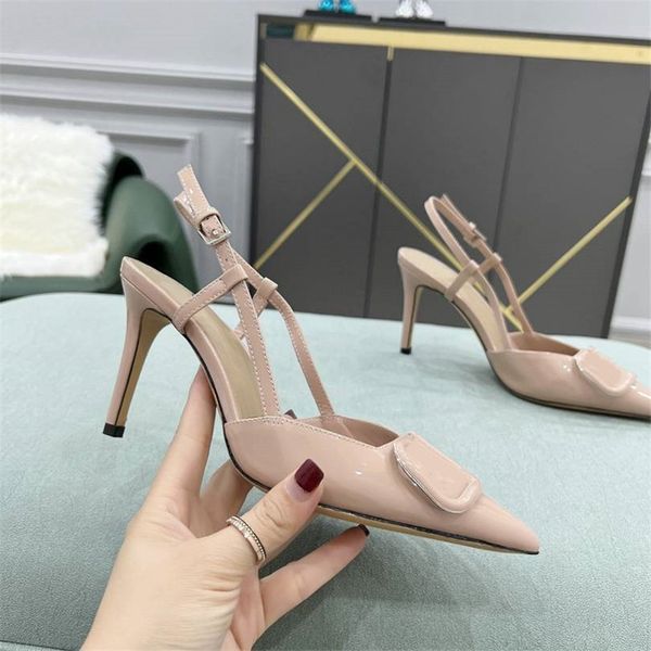 fashion dress shoes women leather high heel metal buckle letter wedding party business casual flat shoes 02, Black
fashion dress shoes women leather high heel metal buckle letter wedding party business casual flat shoes 02, Black