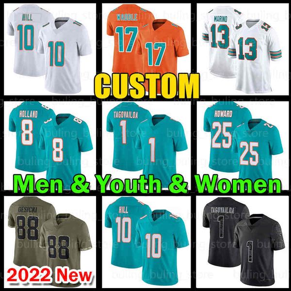 1 tua tagovailoa jersey 17 jaylen waddle football 10 tyreek hill 13 dan marino 88 mike gesicki 8 jevon holland xavien howard bradley chubb j, Black;red
1 tua tagovailoa jersey 17 jaylen waddle football 10 tyreek hill 13 dan marino 88 mike gesicki 8 jevon holland xavien howard bradley chubb j, Black;red