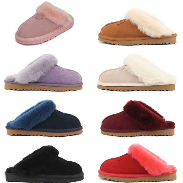 women warm fashion cotton mop australia fur slippers pink red brown black winter snow designer slide sandals no odor resistance to cold 
women warm fashion cotton mop australia fur slippers pink red brown black winter snow designer slide sandals no odor resistance to cold