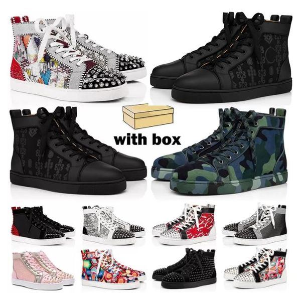 designer christians red-bottoms shoes help rivet shoes men women sneakers designers boot fashion boots training sneaker with box size 35-47, Black
designer christians red-bottoms shoes help rivet shoes men women sneakers designers boot fashion boots training sneaker with box size 35-47, Black