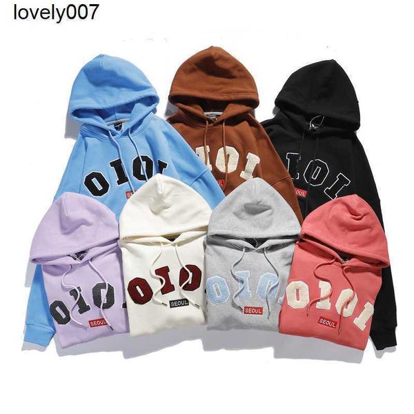 men's hoodies sweatshirts south korea oioi hooded sweater park caiying same designer style lovers flocked letters loose women's pl, Black
men's hoodies sweatshirts south korea oioi hooded sweater park caiying same designer style lovers flocked letters loose women's pl, Black