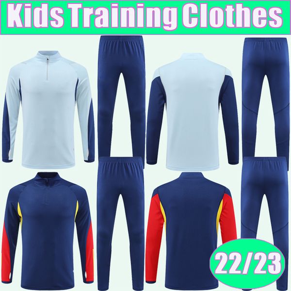 22 23 asensio ferran kit kids suit soccer jerseys training wear national team rodrigo sergio koke jordi alba child half zip tracksuit footba, Black
22 23 asensio ferran kit kids suit soccer jerseys training wear national team rodrigo sergio koke jordi alba child half zip tracksuit footba, Black
