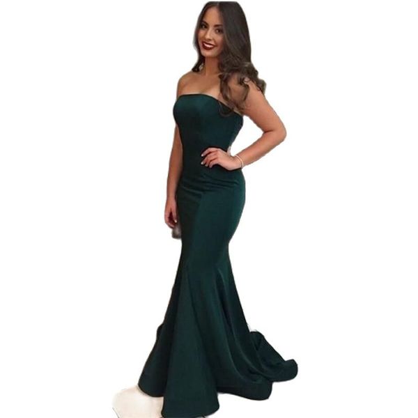 evening party dresses custom dark green strapless prom gowns mermaid style 2023 formal long vestido de formatura, Black;red
evening party dresses custom dark green strapless prom gowns mermaid style 2023 formal long vestido de formatura, Black;red