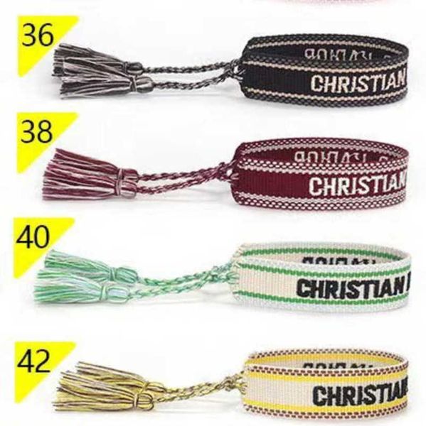 women's luxury fashion bracelets d brand designer bangle embroidered braided bracelet wedding bohemian letter hand rope trinket men gir, Golden;silver
women's luxury fashion bracelets d brand designer bangle embroidered braided bracelet wedding bohemian letter hand rope trinket men gir, Golden;silver