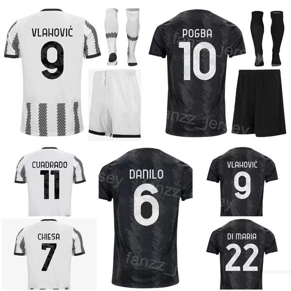 22-23 club men youth soccer 7 federico chiesa jersey set 10 paul pogba 22 angel di maria 11 juan cuadrado 8 weston mckennie 9 dusan vlahovic, Black
22-23 club men youth soccer 7 federico chiesa jersey set 10 paul pogba 22 angel di maria 11 juan cuadrado 8 weston mckennie 9 dusan vlahovic, Black