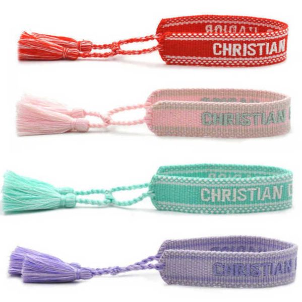 bracelets women fashion luxury brand bangle d designer jewelry bohemian female embroidered letter hand woven tassel rope bracelet men girl f, Black
bracelets women fashion luxury brand bangle d designer jewelry bohemian female embroidered letter hand woven tassel rope bracelet men girl f, Black