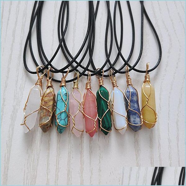 pendant necklaces natural crystal stone pendant wire wrap hexagonal amethyst quartz necklace pendum chakra jewelry drop delivery 202 dhffi, Silver
pendant necklaces natural crystal stone pendant wire wrap hexagonal amethyst quartz necklace pendum chakra jewelry drop delivery 202 dhffi, Silver