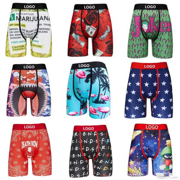 new trendy mens shorts boxer underwear underpants printed underwear soft boxers breathable branded male short pants, White;black
new trendy mens shorts boxer underwear underpants printed underwear soft boxers breathable branded male short pants, White;black