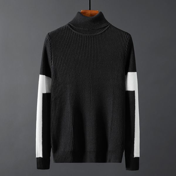 men's sweaters winter turtleneck thick knitwear mens classic warm sweaters pullover male casual double collar, White;black
men's sweaters winter turtleneck thick knitwear mens classic warm sweaters pullover male casual double collar, White;black