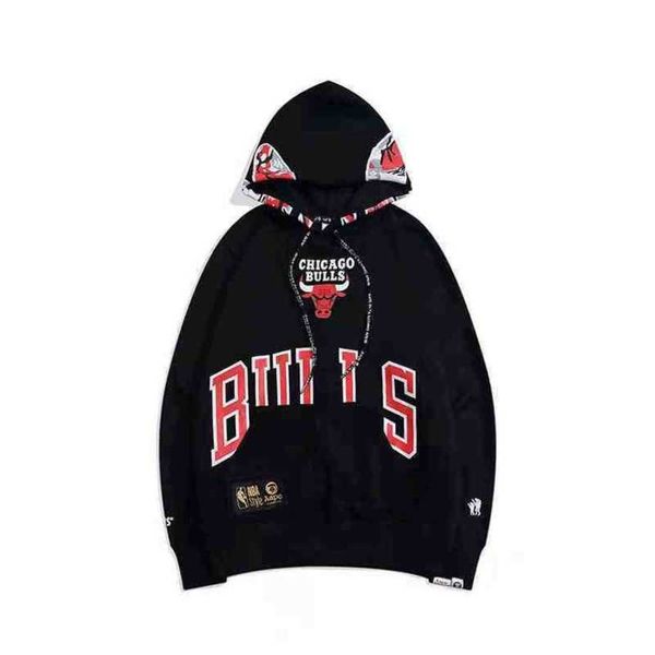 digner luxury autumn winter ap hip hop shark sweater camouflage hoodie red bison men and women loose casual hooded coat, Black
digner luxury autumn winter ap hip hop shark sweater camouflage hoodie red bison men and women loose casual hooded coat, Black