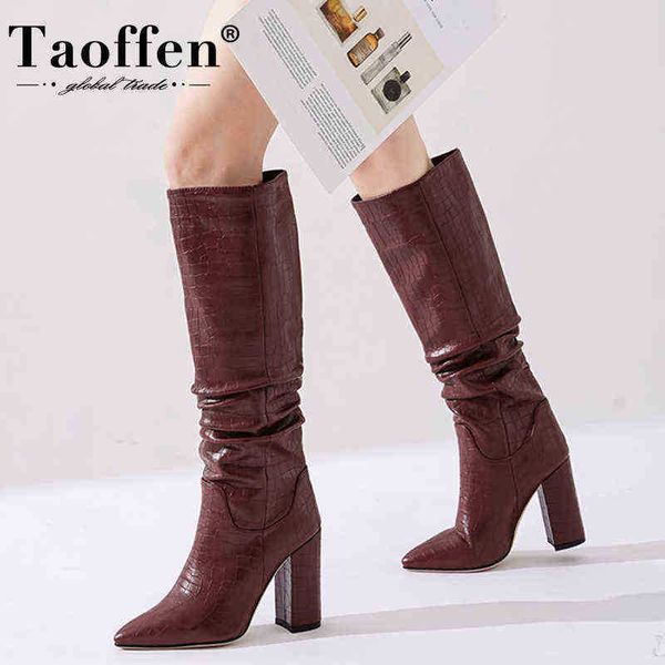 boots taoffen new ins women long punch shoe winter shoes fashion casual high heels knee ladies size 34-43 220805, Black
boots taoffen new ins women long punch shoe winter shoes fashion casual high heels knee ladies size 34-43 220805, Black