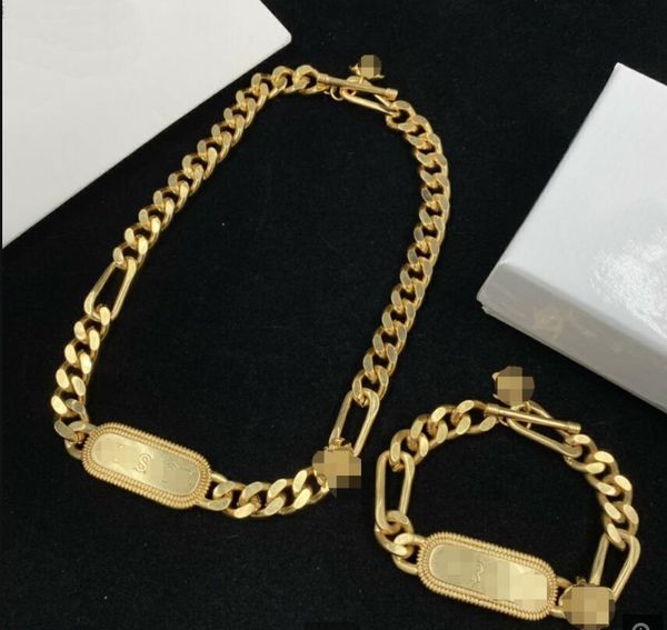 luxury cuba thick chain necklaces bracelet letter logo banshee medusa women's necklace brass 18k gold plated ladies designer jewelry gi, Black
luxury cuba thick chain necklaces bracelet letter logo banshee medusa women's necklace brass 18k gold plated ladies designer jewelry gi, Black