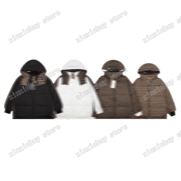 xinxinbuy men designer coat down jacket double sided roma jacquard letter fabric zipper pocket long sleeve women white black blue s-2xl, Black;brown
xinxinbuy men designer coat down jacket double sided roma jacquard letter fabric zipper pocket long sleeve women white black blue s-2xl, Black;brown