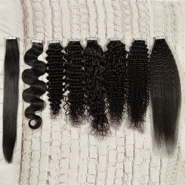 human hair tape ins extensions for black hair straight body wave curly 40pcs/100g
human hair tape ins extensions for black hair straight body wave curly 40pcs/100g