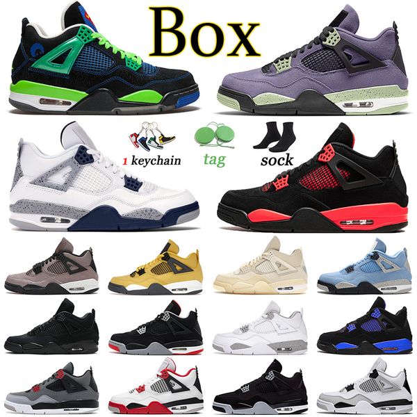 with box 4 basketball shoes j4 men trainers jumpman 4s military black canvas sneakers women offs white oreo red thunder sports canyon purple
with box 4 basketball shoes j4 men trainers jumpman 4s military black canvas sneakers women offs white oreo red thunder sports canyon purple