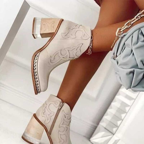 boots women ankle 2022 leather 's shoes low heel cool british embroidered design soft short party footwear 220901, Black
boots women ankle 2022 leather 's shoes low heel cool british embroidered design soft short party footwear 220901, Black