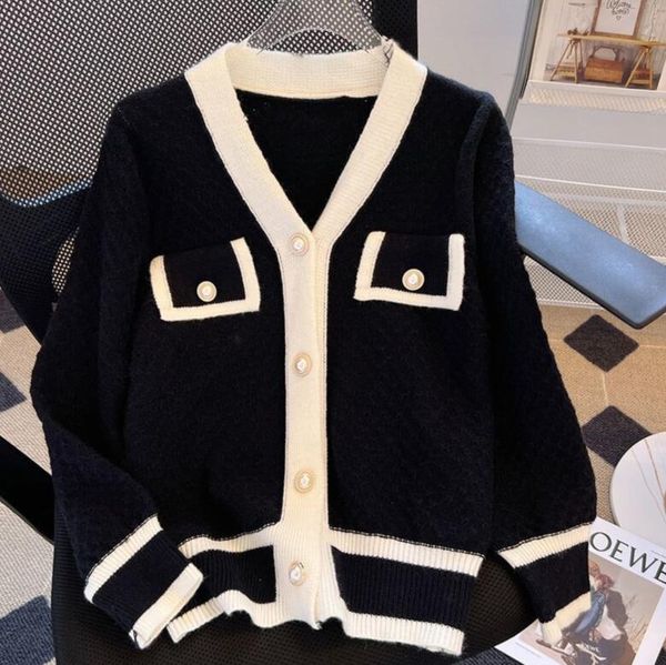 women's sweaters brand casual fashion womens loose designer sweaters -3xl, White;black
women's sweaters brand casual fashion womens loose designer sweaters -3xl, White;black