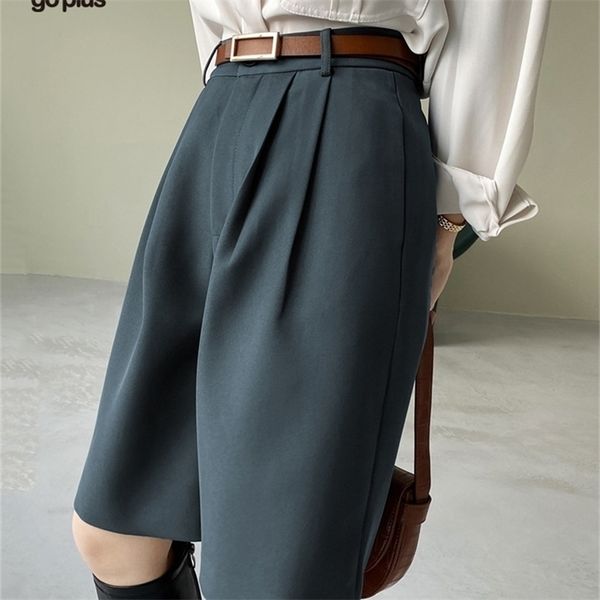 goplus woman pants vintage straight knee length trousers women england style high waist pantalon femme spodnie damskie 220314, Black;white
goplus woman pants vintage straight knee length trousers women england style high waist pantalon femme spodnie damskie 220314, Black;white