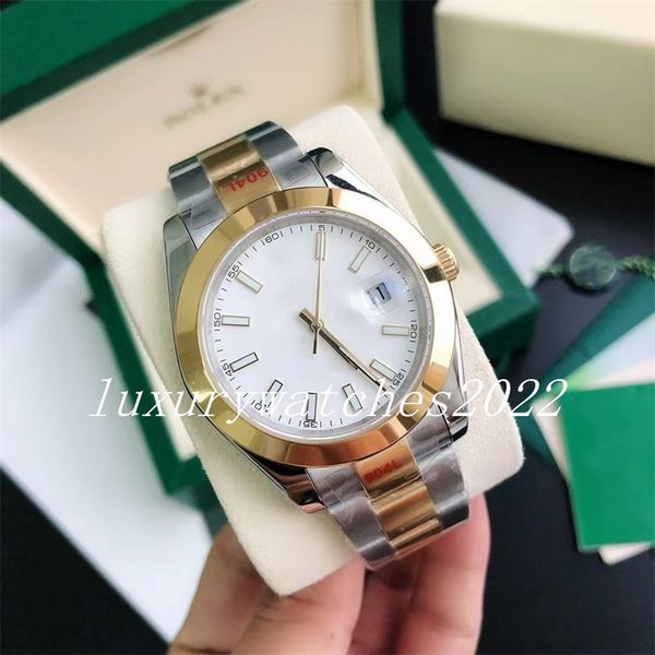 luxury 41mm mens watch zr maker 126234 white dial automatic 41mm fluted case asia 2813 movement sapphire montre de luxe watches, Slivery;brown
luxury 41mm mens watch zr maker 126234 white dial automatic 41mm fluted case asia 2813 movement sapphire montre de luxe watches, Slivery;brown