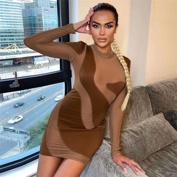 autumn winter women party club dress mesh patchwork mini vestidos pure colour bottom dresses, Black;gray
autumn winter women party club dress mesh patchwork mini vestidos pure colour bottom dresses, Black;gray
