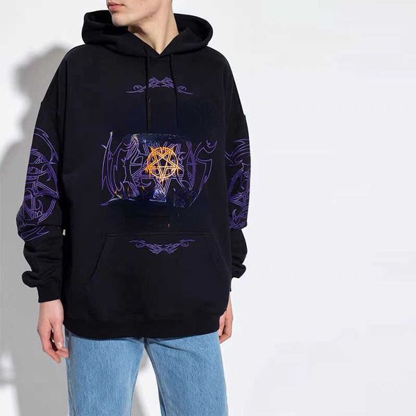 veteme men's and women's printed sport hoodie designer men's pullover jacket women's hoodie sweater loose casual jacket, Black
veteme men's and women's printed sport hoodie designer men's pullover jacket women's hoodie sweater loose casual jacket, Black