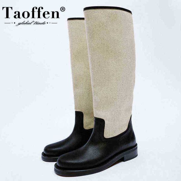 boots taoffen size 34-42 women long new mix color thick soles lady fashion slip-on knee winter shoes 220805, Black
boots taoffen size 34-42 women long new mix color thick soles lady fashion slip-on knee winter shoes 220805, Black