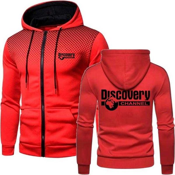 men's hoodies sweatshirts men tracksuits fleece sportwear jacket discovery channel zipper male hooded, Black
men's hoodies sweatshirts men tracksuits fleece sportwear jacket discovery channel zipper male hooded, Black
