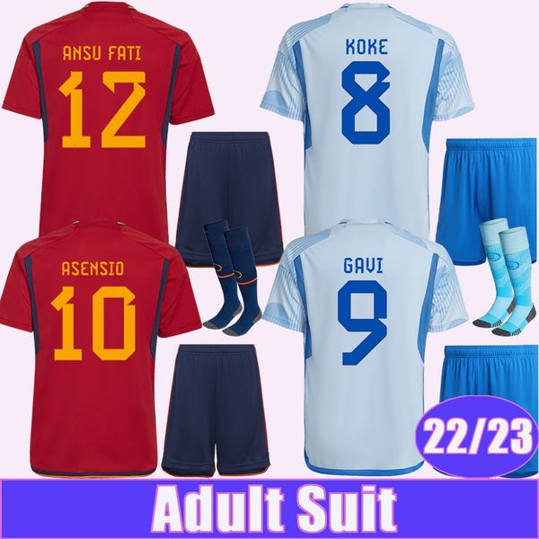 22 23 asensio ferran suit soccer jerseys national team rodrigo sergio koke jordi alba home away suit socks football shirts, Black;yellow
22 23 asensio ferran suit soccer jerseys national team rodrigo sergio koke jordi alba home away suit socks football shirts, Black;yellow