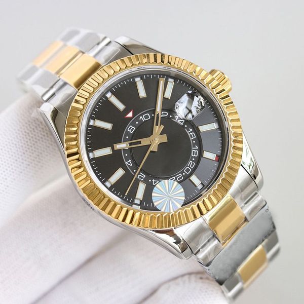 mens wristwatch 42mm automatic mechanical steel dial watches sapphire waterproof watch classic wristwatches gift for men montre de luxe, Slivery;brown
mens wristwatch 42mm automatic mechanical steel dial watches sapphire waterproof watch classic wristwatches gift for men montre de luxe, Slivery;brown