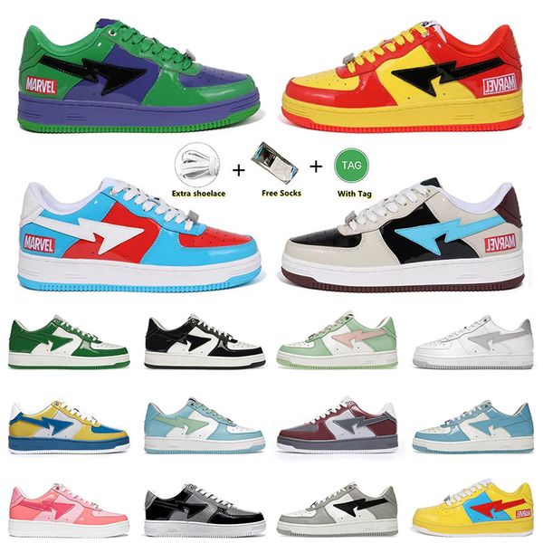 2022 fashion mens skate casual shoes platform sneakers bapesta baped sk8 sta black white flat pastel easter men women bapestas a bathing
2022 fashion mens skate casual shoes platform sneakers bapesta baped sk8 sta black white flat pastel easter men women bapestas a bathing