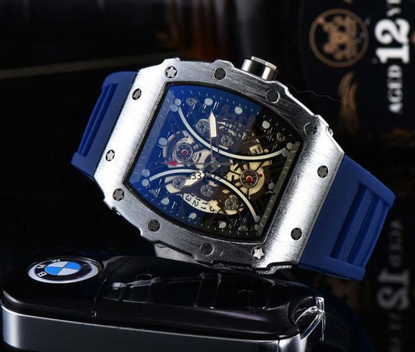men's rm diamond quartz watch hollow glass back stainless steel case watch black rubber, Silver
men's rm diamond quartz watch hollow glass back stainless steel case watch black rubber, Silver