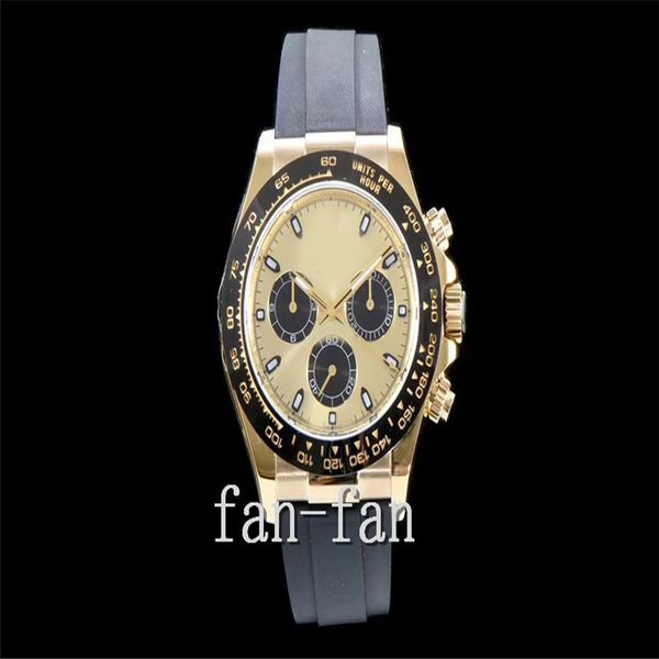 a factory wristwatch 12.2 116515 yellow gold ceramic 116515 chocolate eta 4130 movement chronograph working black ceramic natural rubber str, Slivery;brown
a factory wristwatch 12.2 116515 yellow gold ceramic 116515 chocolate eta 4130 movement chronograph working black ceramic natural rubber str, Slivery;brown