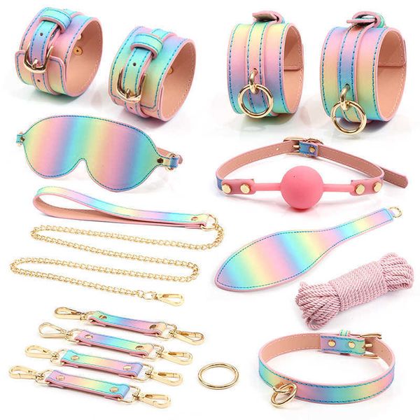 toys massager new women's bundle set rainbow 8pcs sm erotic training bundled handcuffs bondage toys
toys massager new women's bundle set rainbow 8pcs sm erotic training bundled handcuffs bondage toys