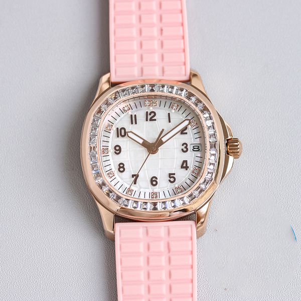 diamond woman watch pearl dial mechanical movement designer rubber strap sapphire waterproof montre de luxe 36mm pink, Slivery;brown
diamond woman watch pearl dial mechanical movement designer rubber strap sapphire waterproof montre de luxe 36mm pink, Slivery;brown