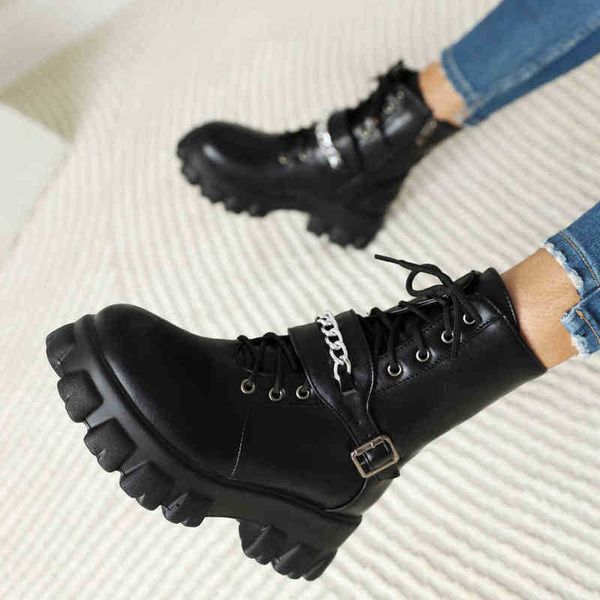 women boots autumn and winter high heel thick sole 31 46 strap zipper low tube w, Black
women boots autumn and winter high heel thick sole 31 46 strap zipper low tube w, Black